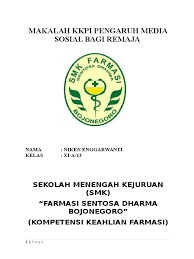 Beberapa hal yang dapat menjadi sumber informasi bagi dimulainya komunikasi atau interaksi sosial. Makalah Pengaruh Media Sosial Bagi Remaja