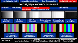 Teds Lightspace Cms Calibration Disk Eecolor Lightspace
