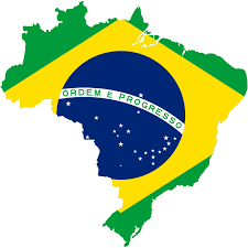 File Map Of Brazil With Flag Svg Brazilian Flag Brazil Brazil Flag