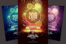 New Year Flyer Flyer Template Flyer Design Templates Flyer