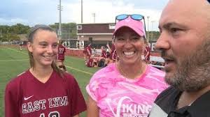 East Lyme girls postgame, ELHS 5, Waterford 1