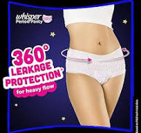 CONFETTIWOW Whisper Bindazzz Night Period Panty|6 M-L ...