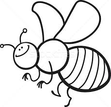 Magical, meaningful items you can't find anywhere else. Cartoon Bee Coloring Page Vector Illustration C Izakowski 1230790 Stockfresh