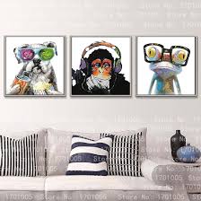 Collection by db • last updated 6 weeks ago. Cool Modern Oil Painting Room Deco Wall Art Hanging Frog Dod Gorilla Living Room Decorative On Canvas Prints L22 Painting Oil Abstract Oil Suctionoil Painting Cloth Aliexpress