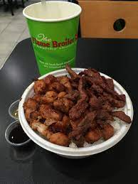 Half Half Bowl At Flame Broiler Food Food And Drink Broiler