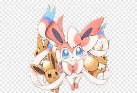 Pour decorer ta chambre regarde dans la rubrique activites manuelles dhellokids. Evoli Sylveon Pokemon Umbreon Espeon Feelinara Mammifere Enfant Png Pngegg