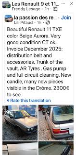 Image result for Beige Aurore 1987 Renault