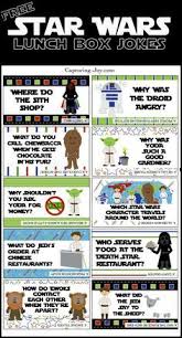 Star Wars Jokes Printable Star Wars Jokes For Your Kids Lunch Box Lunchbox Jokes Star Wars Jokes Star Wars Lunch Box