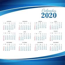 Abstract Calendar Business New Year Design Template Table Layout Number Wall New December English Date Planner Page Year Layout Di 2020 Kalender Latar Belakang Desain
