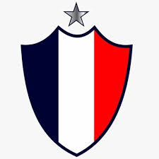 Encima del escudo está la abreviatura de: Platense 100 Anos Nanooliver1 Twitter