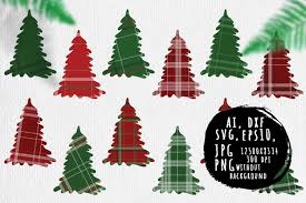 Free download christmas svg icons for logos, websites and mobile apps, useable in sketch or adobe illustrator. Christmas Tree Plaid Elements Backgrounds 1024747 Sublimation Design Bundles