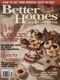 Better homes & gardens senior editor jan miller talks about where to get some great christmas cookie recipes. Better Homes Gardens November 1994 Magazine