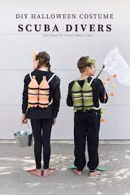 Diy Scuba Diver Halloween Costume Diy Halloween Costume Costumes Scuba Diver Costume