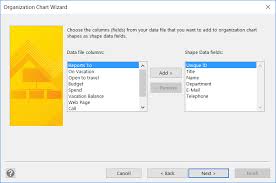 Visio Series Creating Organizational Charts