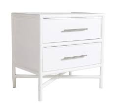 The traditional beveled details in this white washed nightstand make it an easy choice for transitional spaces that blend classic and modern design. Verona Nightstand Drawer Nightstand Nightstand Drawers