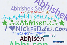 Nicknames for Abhisen: Abђiseภ, Abhi Sen, Abhishek sen, Abhi_senji, Abhishek