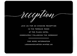 Wedding reception cards | free shipping on orders of $75+. Reception Cards Minted