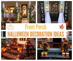 Large diy pumpkins are tried and tested to be super effective scary halloween porch decorating ideas. Front Porch Halloween Decoration Ideas Fun And Easy Ideas