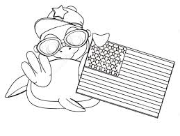 Here is a wide variety of educational coloring sheets for you to print out. American Flag Coloring Pages You Can Print On The Site For Free