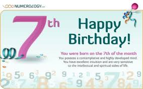 born on the 7th of the month the numerology of the 7 birth