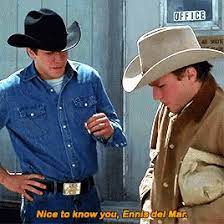 With an injury prematurely putting an end to any hopes of a promising career in football, he went back to college to complete a course in hotel management. Brokeback Gif Brokeback Mountain Ennis Del Mar Jake Gyllenhaal Discover Share Gifs