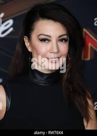 Ming Na Wen ha partecipato al 'Captain America Civil War' World Premiere  tenuto al Dolby Theatre di Los Angeles, USA Foto stock