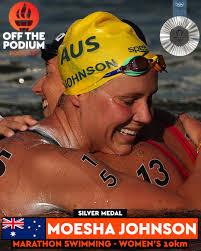 AUSTRALIA MEDAL Congrats to Moesha Johnson
