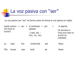 La voz activa y la voz pasiva. Ppt El Participio Pasado Y La Voz Pasiva Powerpoint Presentation Free Download Id 855250