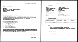 Surat Lamaran Kerja Riwayat Hidup Abc Pinterest Text Photo