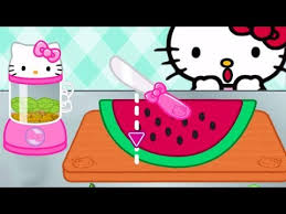 Permainan Game Anak Masak Masakan Hello Kitty Lunch Box Youtube