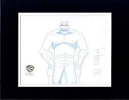 Batman The Animated Series Killer Croc Production Animation Cel Drawing  from Warner Brothers 1994 52676 at Amazon's Entertainment Collectibles Store