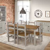 The metal and wood structure gives you greater comfort and durability. Pine Kitchen Dining Room Sets You Ll Love In 2021 Wayfair