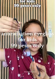 Mura at Magandang Anti Radiation Eyeglass para sa mga Bata