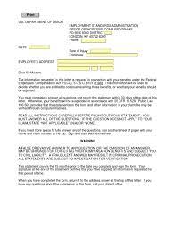 I answered yes on question number 1 because after almost a year on leave without pay i was officially removed by tsa on february 15, 2018 and answered. Department Of Labor Ca 1032 United States Department Of Veterans Affairs Employment