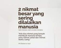As is masa lapang in english? Mutiara Kata Kesihatan Dan Masa Lapang Facebook