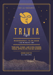 Decide on the rules before you start! Ves Los Angeles Trivia Night Ves