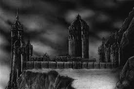 Castle drachengels (an artist's impression) normally i'd wonder if this was the same place, but castle drachenfels has a way of changing appearance with the passing years. Castle Drachenfels Warhammer Wiki Fandom