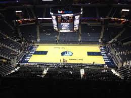 Fedex Forum Section 209 Row J Seat 13 Home Of Memphis