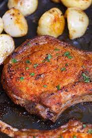 There Are Several Considerations To Determine How Long To Bake Pork Chops Including Pork Chop Thickn Pork Chop Recipes Baked Pork Loin Chops Recipes Baked Pork