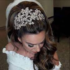 Bridalstylesboutique Unique Bridal Headpieces And Accessories By Bridalstylesboutique Www Bridal Wedding Hair Down Bride Hair Accessories Bridal Hair