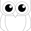 Paper plate owl craft for preschoolers. 3