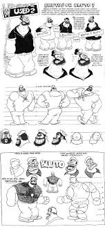 Bluto Alias Brutus Popeye The Sailor 1930s Cartoons Cartoon Styles Retro Cartoons