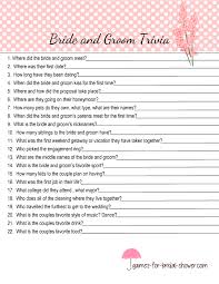 The more questions you get correct here, the more random knowledge you have is your brain big enough to g. Free Printable Bride And Groom Trivia Quiz