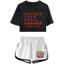 Amazing clothing line with free shipping worldwide ! Stranger Things Crop Top Hoodie Shop Clothing Shoes Online