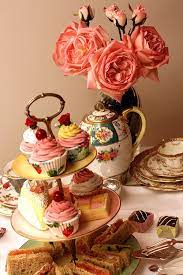 Vintage Setting For This Tea Party Looks Lovely My Ancestors Lived In High Street Perth In Scotland Vintage Tea Parties Afternoon Tea Parties Afternoon Tea