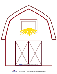 You Can Use This Design In Many Creative Ways For Example You Can Print It On Colored Paper Or Print On White Paper Barn Crafts Farm Quilt Kids Art Projects