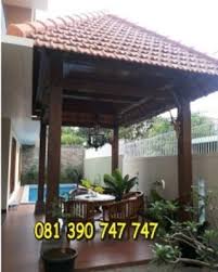 Produsen Gazebo Teras Joglo Minimalis Joglo Jati Facebook