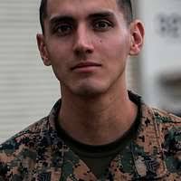 U.S. Marine Corps SSgt. Miguel Bustos, Platoon Sergeant
