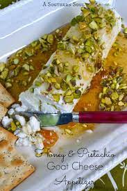Honey Pistachio Goat Cheese Appetizer Goat Cheese Appetizer Appetizer Recipes Recipes