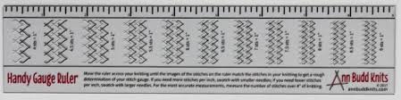Check spelling or type a new query. Handy Gauge Ruler Stitch And Row Gauge By Ann Budd
